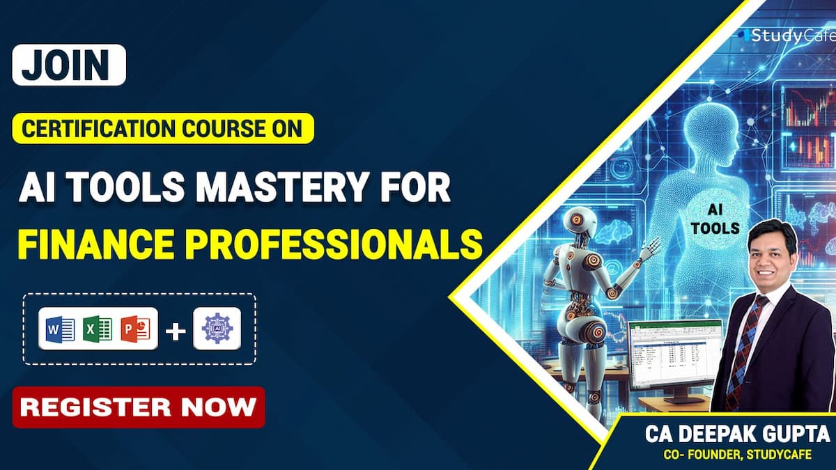 Certification Course on AI Tools Mastery for Finance Professionals