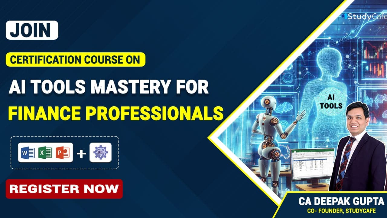 Certification Course on AI Tools Mastery for Finance Professionals