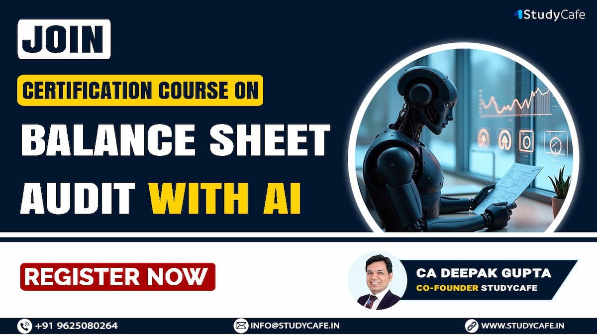 Certification Course Mastering Balance Sheet Audit with AI Tools